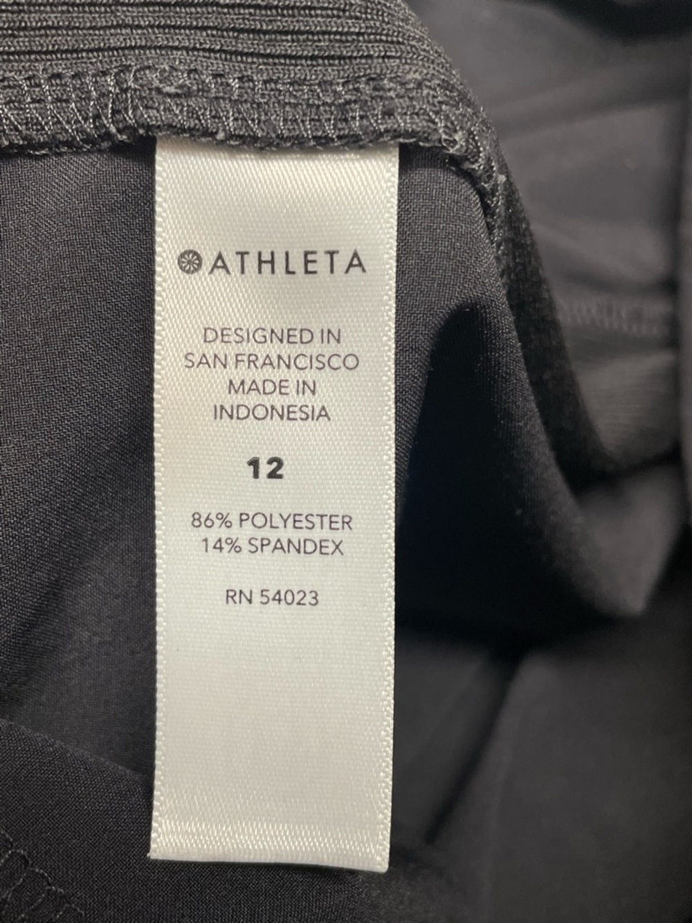 Athleta Brooklyn Ankle Pant Black Size 12 - Picture 8 of 11